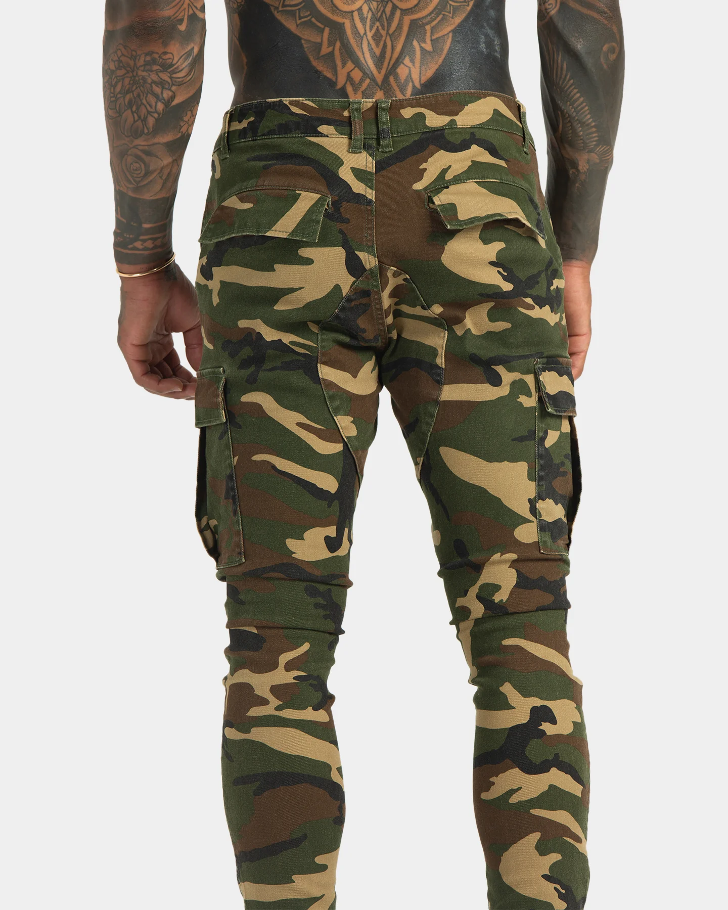 XXIII Sergeant Camo Ripped Jeans Camo - Image 4