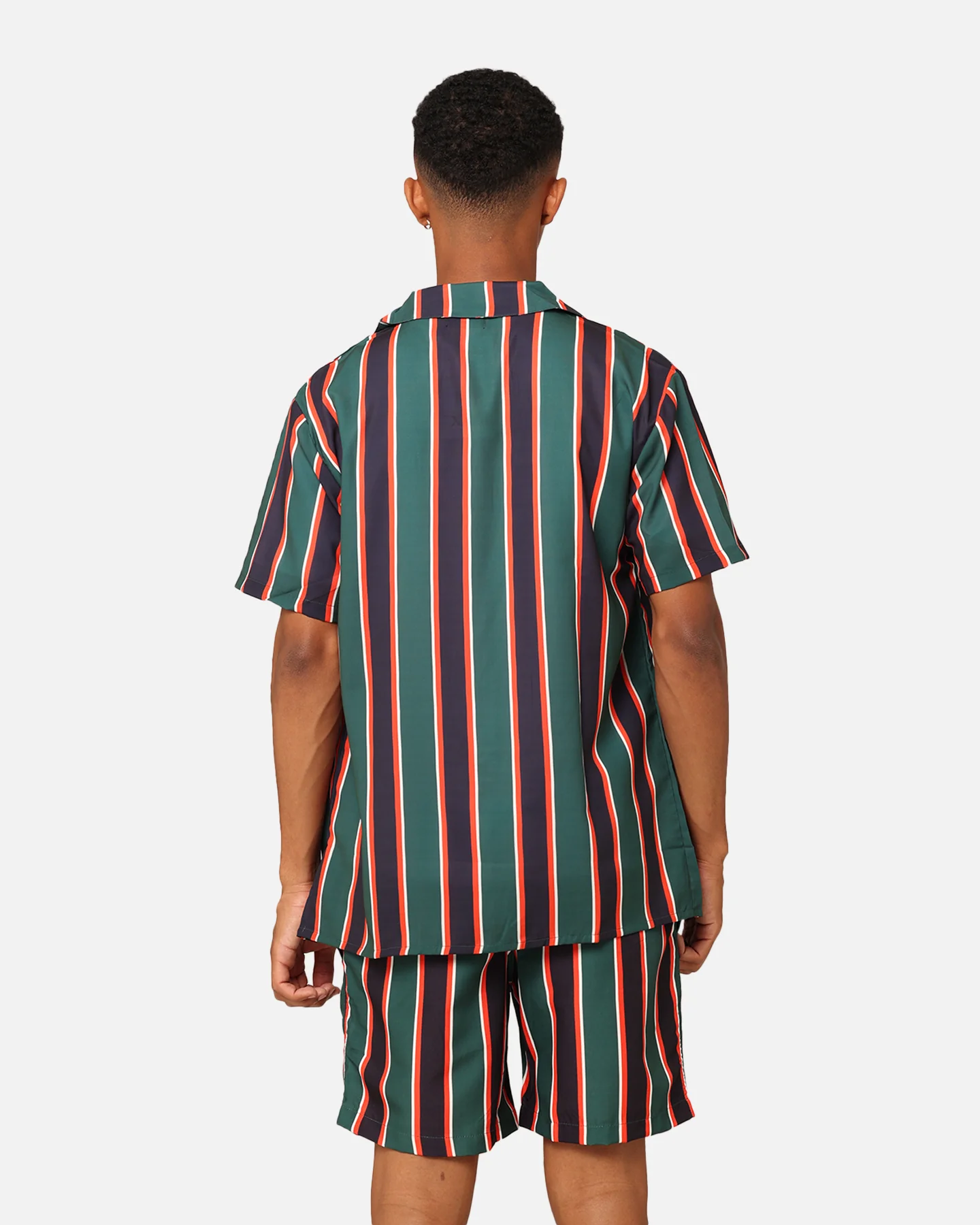 XXIII Steven Stripe Button Up Shirt Multi/Black - Image 4