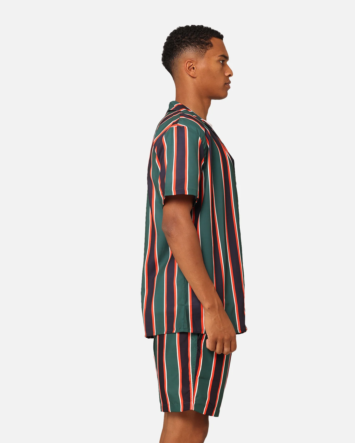 XXIII Steven Stripe Button Up Shirt Multi/Black - Image 5