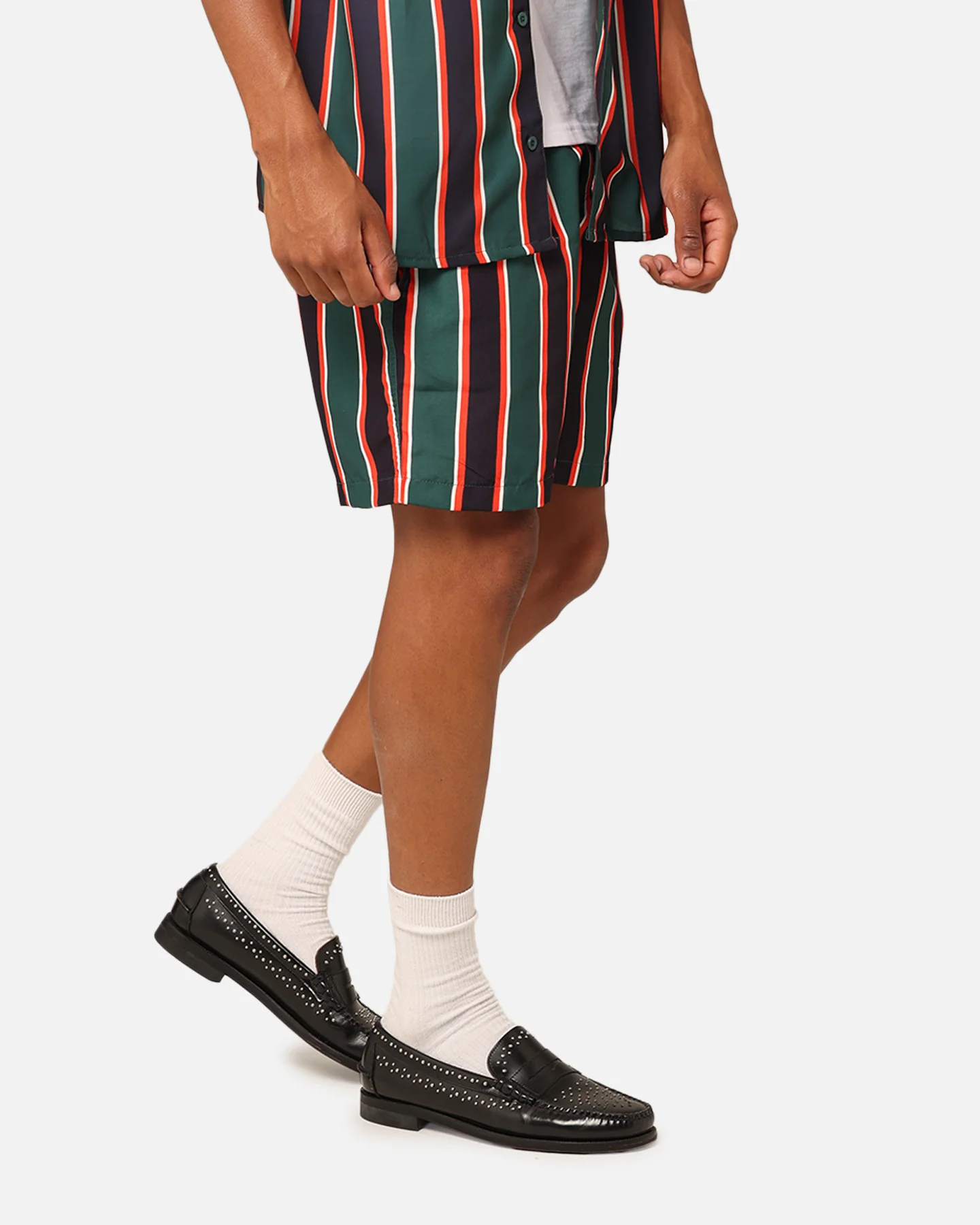 XXIII Steven Stripe Shorts Multi/Black - Image 3