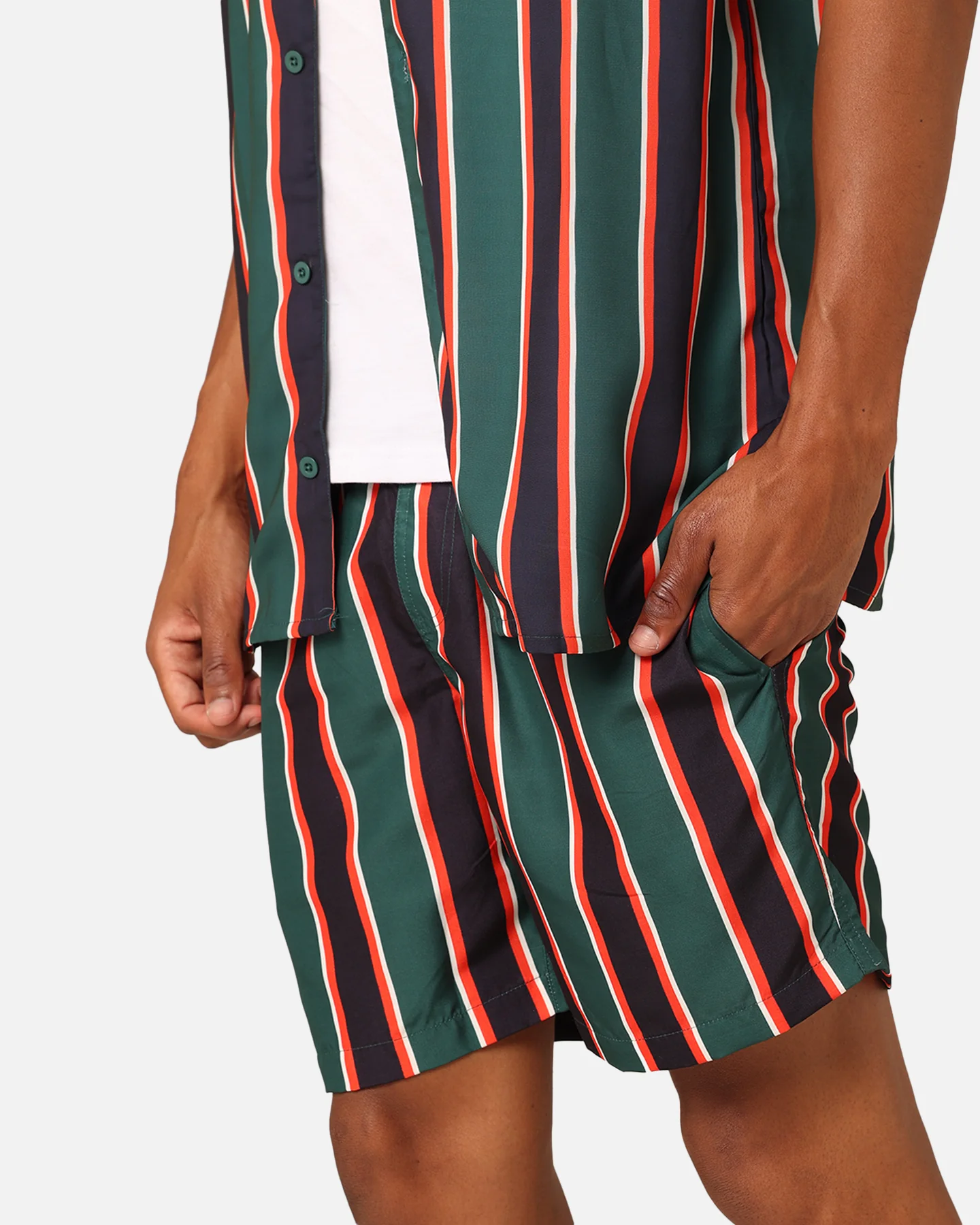 XXIII Steven Stripe Shorts Multi/Black - Image 6