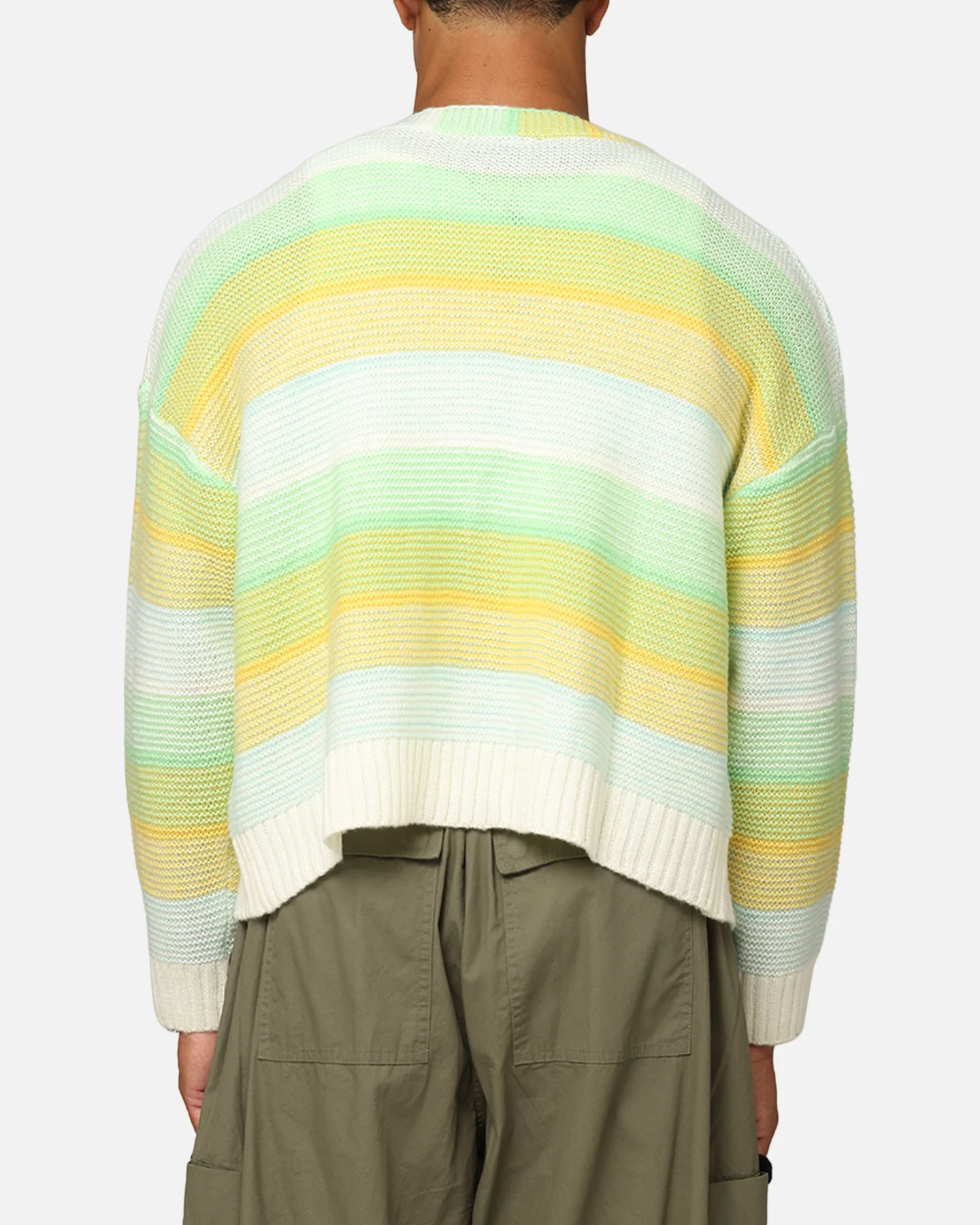 XXIII Striped Cardigan Green/Blue/Yellow - Image 3