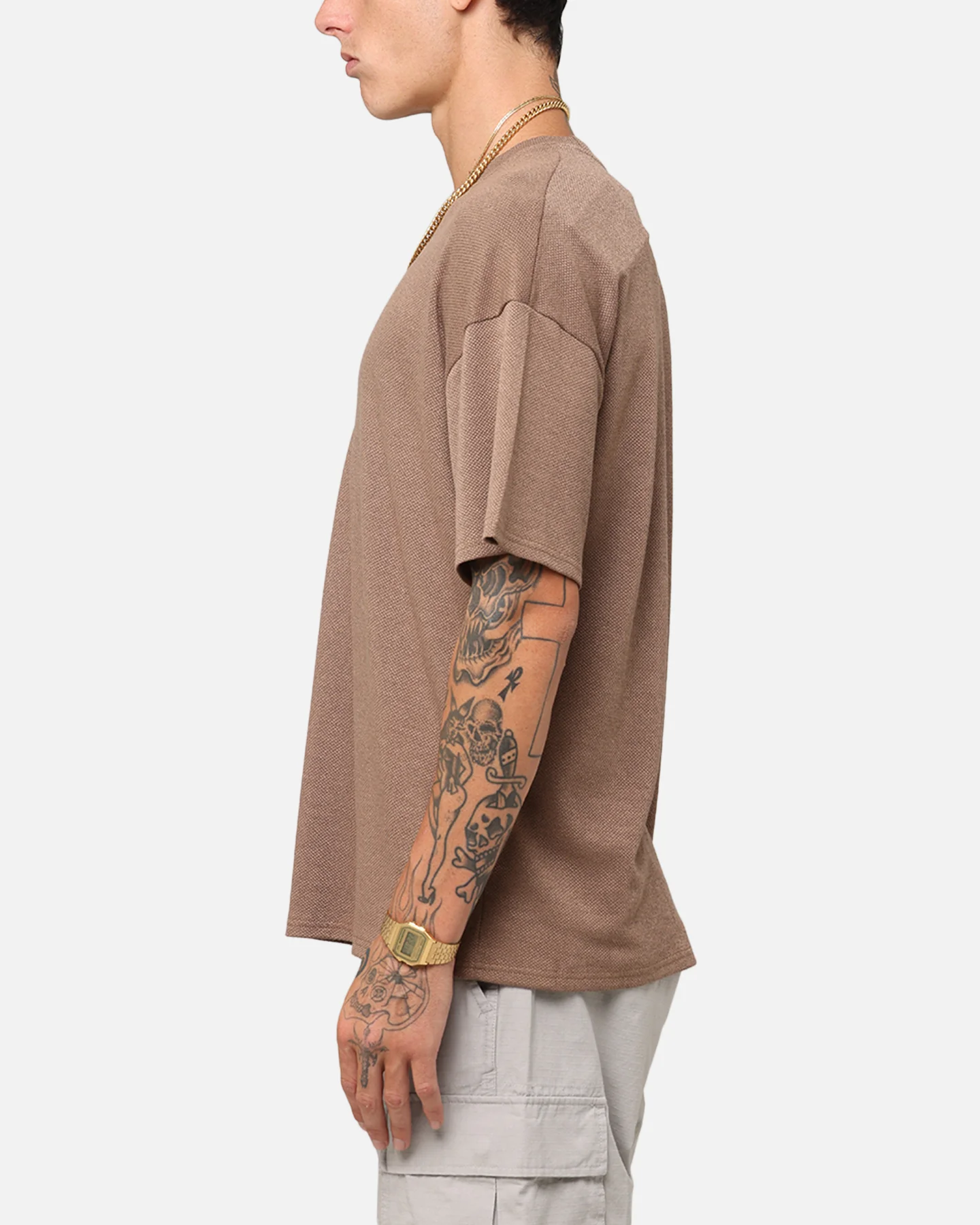 XXIII Tesalate T-Shirt Brown - Image 5
