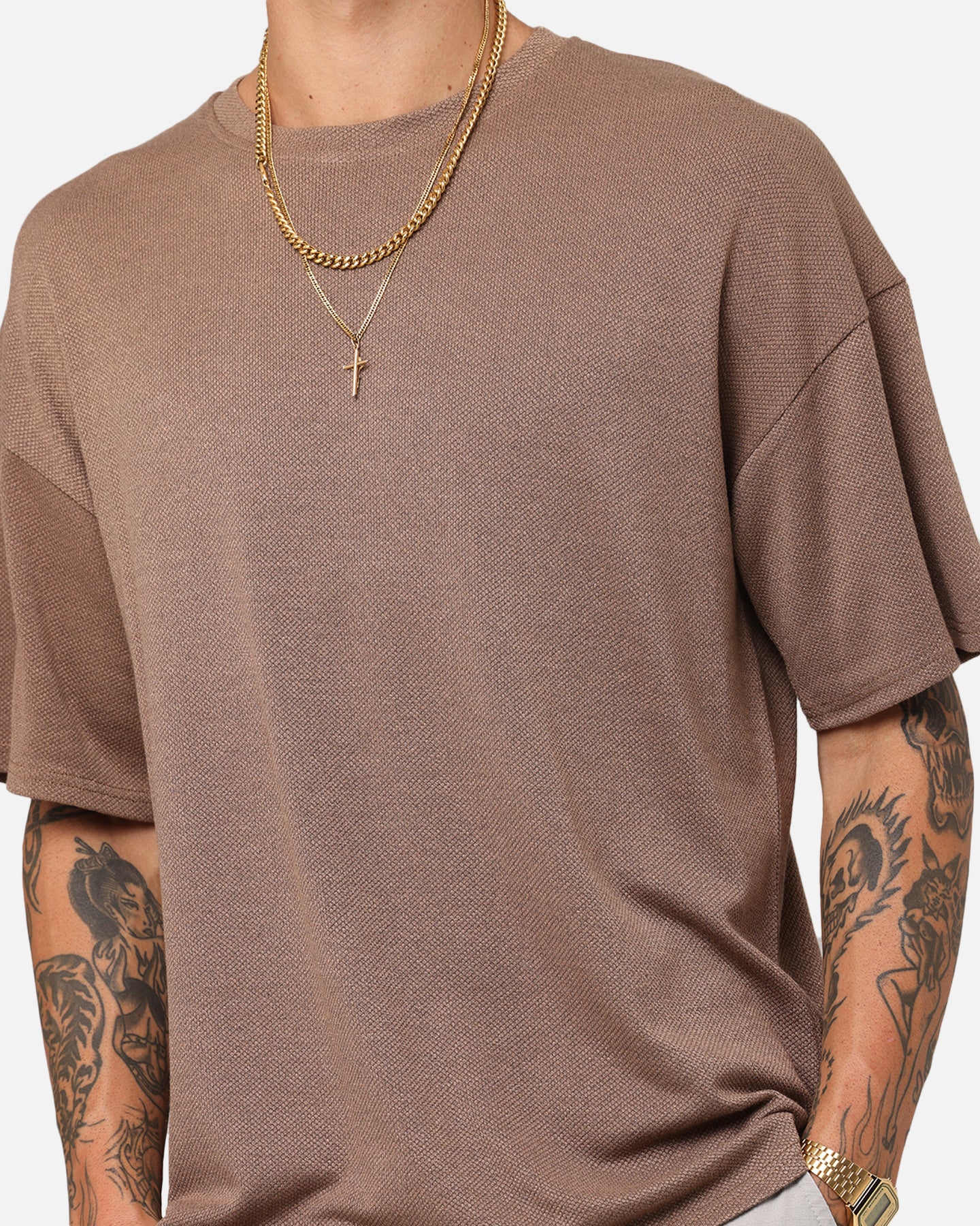 XXIII Tesalate T-Shirt Brown - Image 6