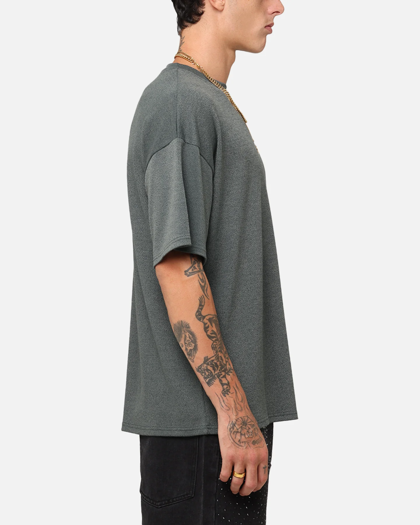 XXIII Tesalate T-Shirt Forest Green - Image 4