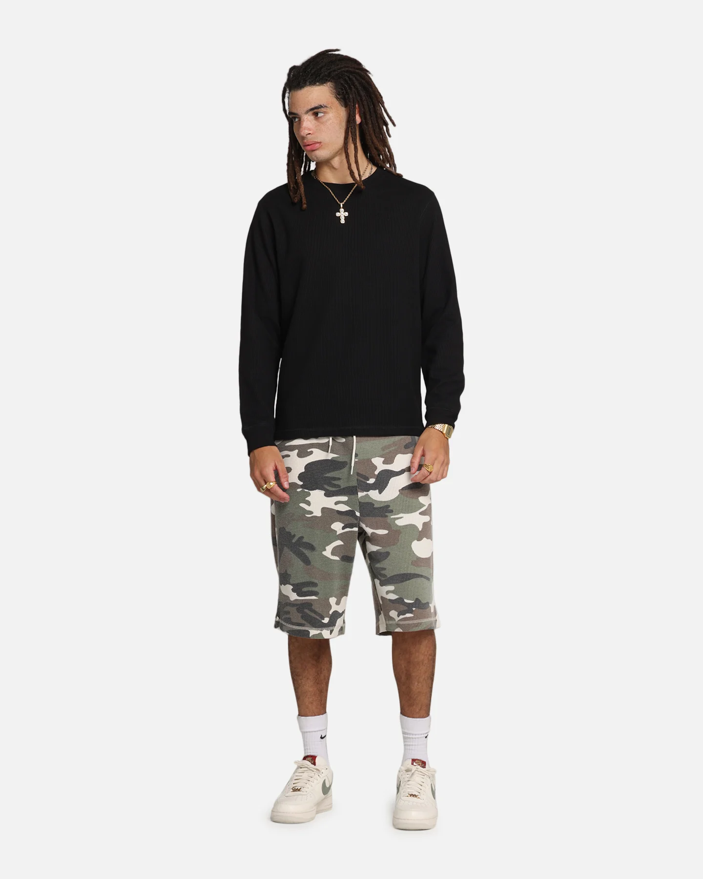 XXIII Thermal Long Sleeve T-Shirt Black - Image 2