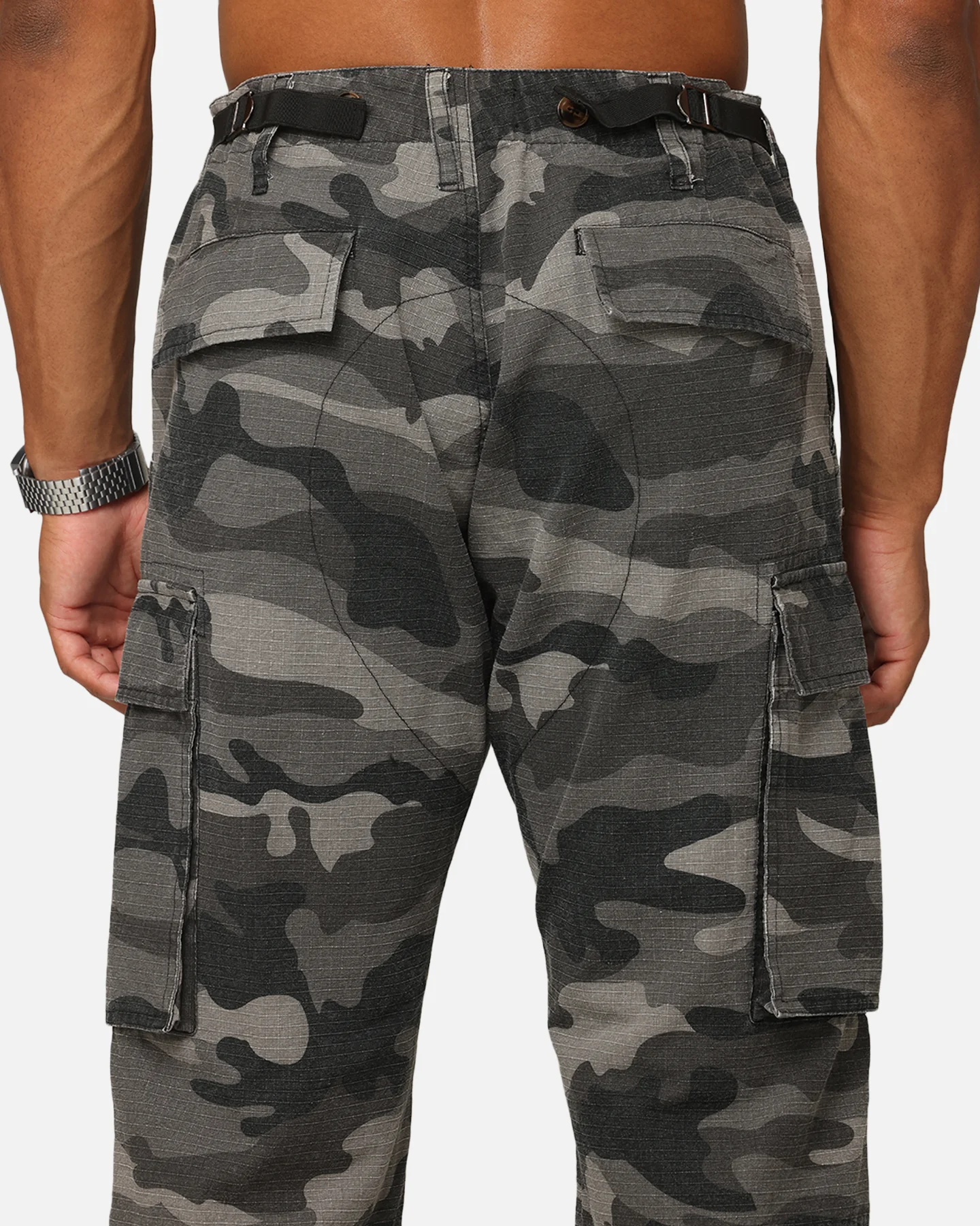 XXIII Torrent Cargo Pant Washed Black Camo - Image 8