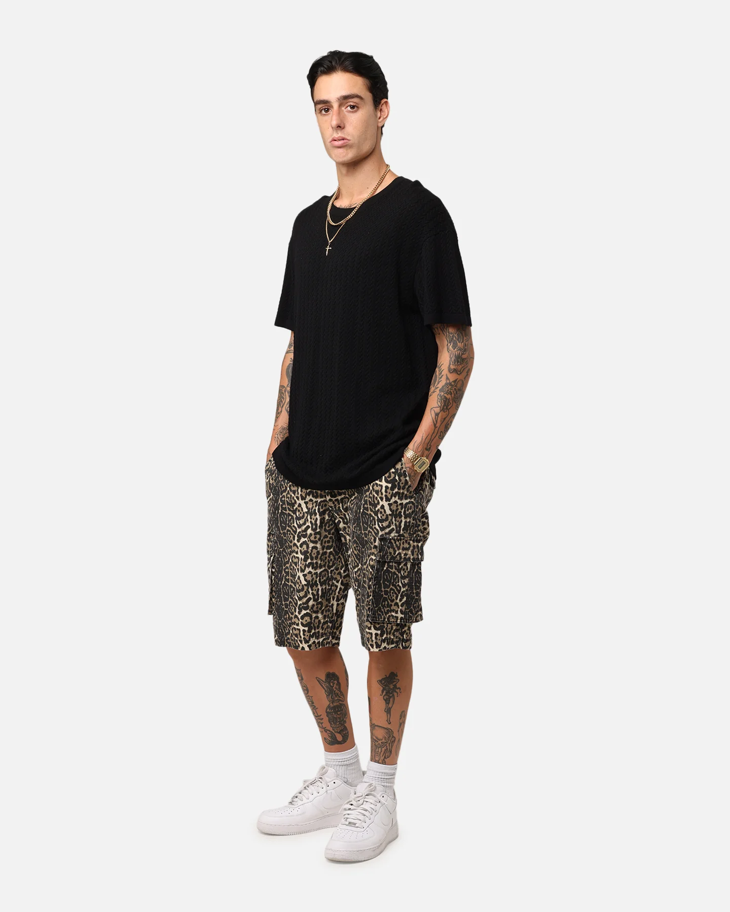 XXIII Torrent Cargo Shorts Leopard - Image 2
