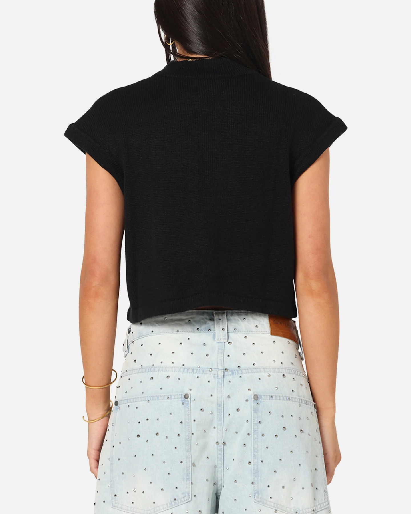 XXIII Women's Knit Top Black - Image 3