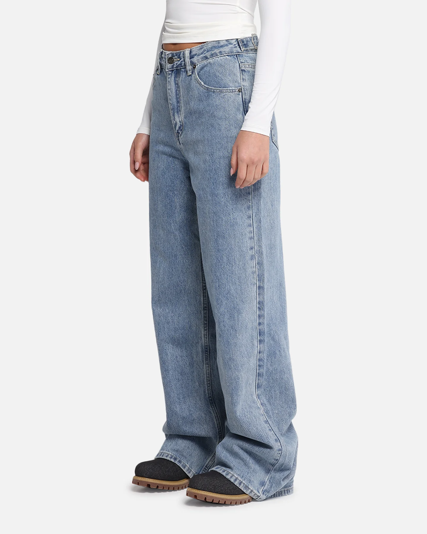XXIII Women's Wide Leg Jeans Blue Denim - Image 6