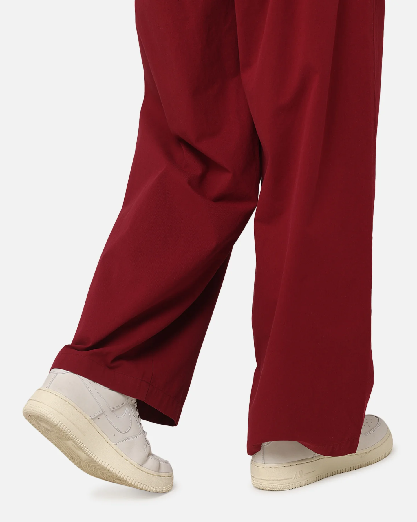 XXIII Women's Wide Leg Tailored Pant Maroon - Image 4