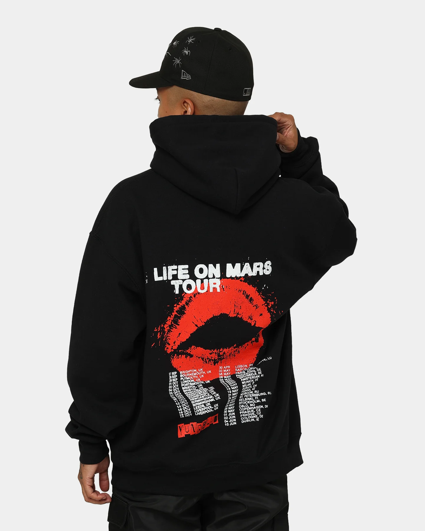 YUNGBLUD Life On Mars Hoodie Black - Image 6