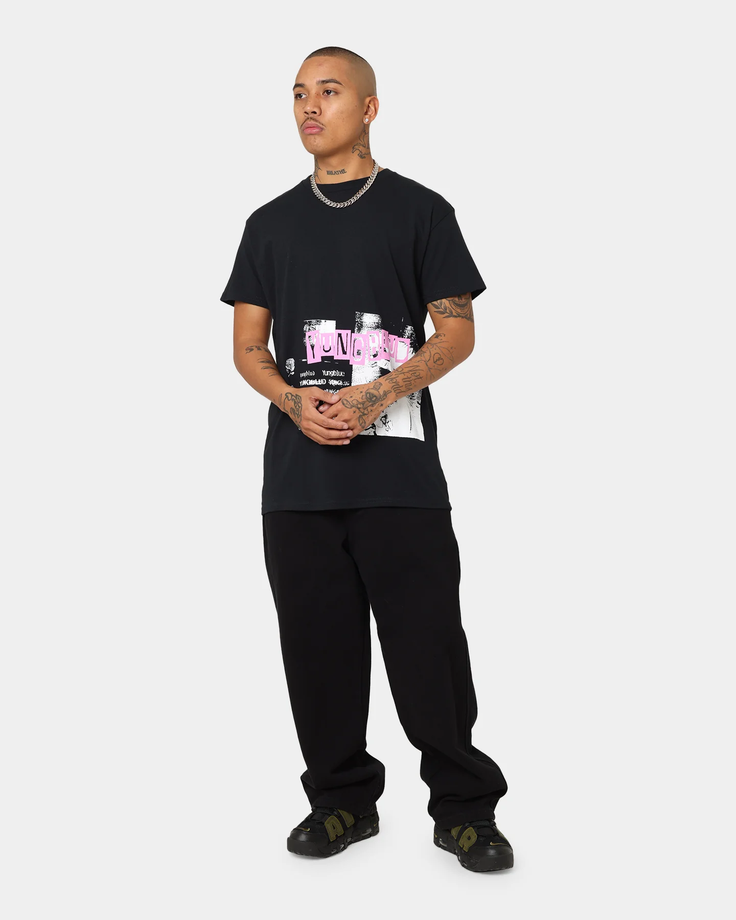 YUNGBLUD Universal Music X YUNGBLUD Photocopy T-Shirt Black - Image 2